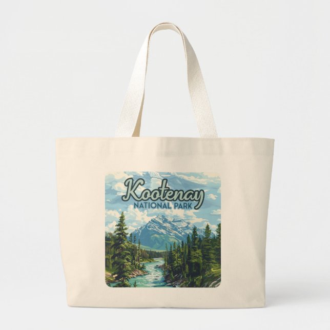Kootenay National Park Canada British Columbia Jumbo Stoffbeutel (Vorne)