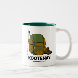Kootenay National Park Rucksack Zweifarbige Tasse