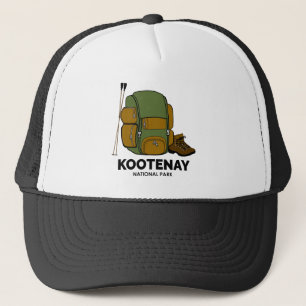 Kootenay-Nationalpark-Backpack Truckerkappe
