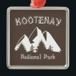 Kootenay-Nationalpark Ornament Aus Metall<br><div class="desc">Der Kootenay National Park ist ein Nationalpark im Südosten von Britisch-Kolumbien, Kanada mit einer unglaublichen Landschaft, einer reichen Tierwelt und mächtigen Gipfeln.</div>