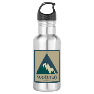 Kootenay-Nationalpark Rustikal Edelstahlflasche