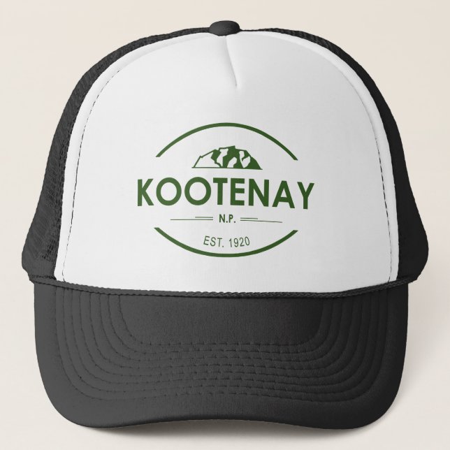 Kootenay-Nationalpark Truckerkappe (Vorderseite)