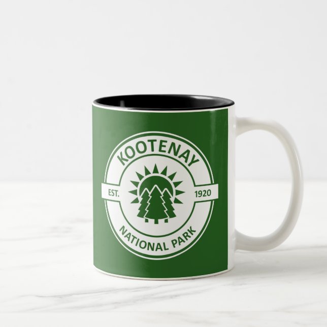 Kootenay-Nationalpark Zweifarbige Tasse (Rechts)
