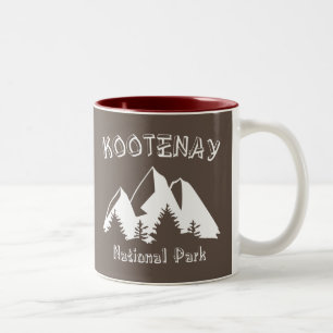 Kootenay-Nationalpark Zweifarbige Tasse