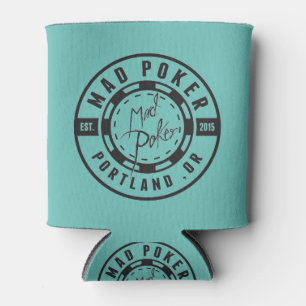 Koozie-Logo für den MAD-Poker Dosenkühler