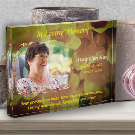 Kopa de Oro liebt Erinnerung Fotoblock