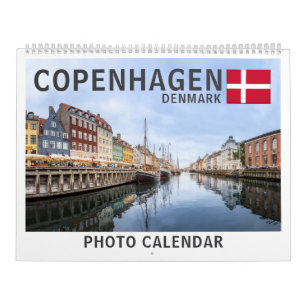 Kopenhagen Dänemark 2025 Kalender