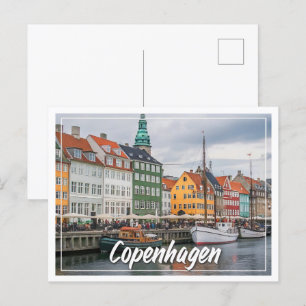 Kopenhagen, Dänemark - Charmantes Skandinavien Postkarte