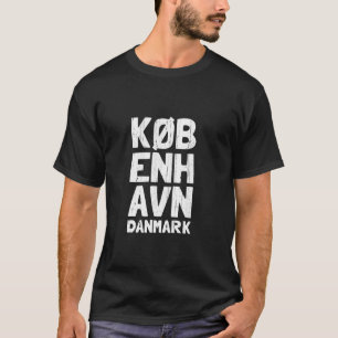 Kopenhagen, Dänemark, Dänisch, Seeland, Ostsee,  T-Shirt