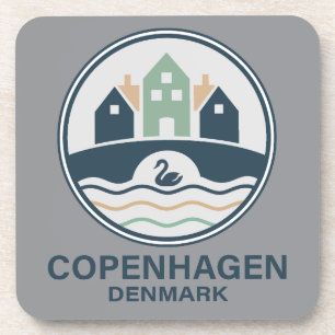 Kopenhagen Dänemark Europa Getränkeuntersetzer