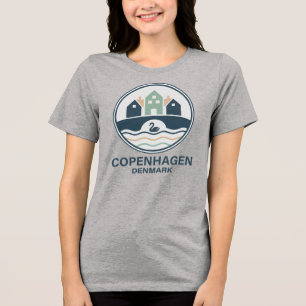 Kopenhagen Dänemark Europa Tri-Blend Shirt