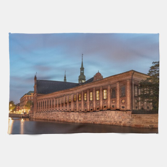 Kopenhagen Dänemark Geschirrtuch (Horizontal)
