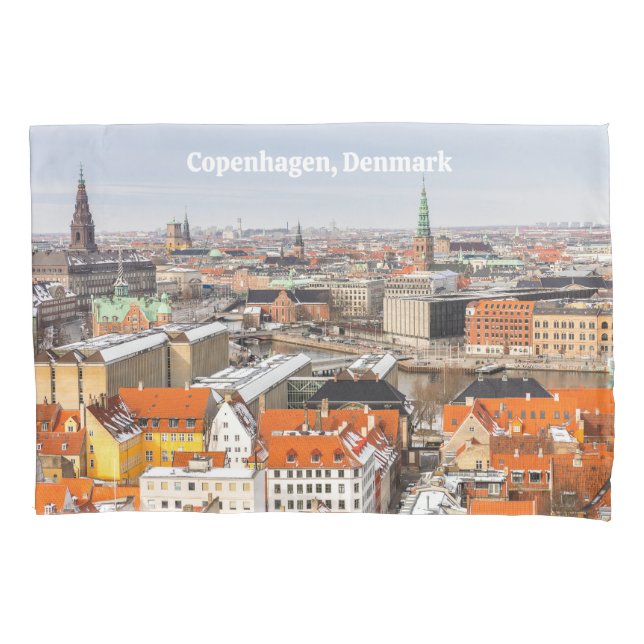 Kopenhagen Dänemark Kissenbezug (Vorderseite)
