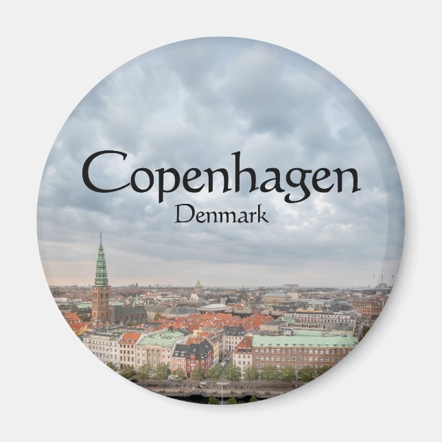 Kopenhagen Dänemark Magnet (Vorne)