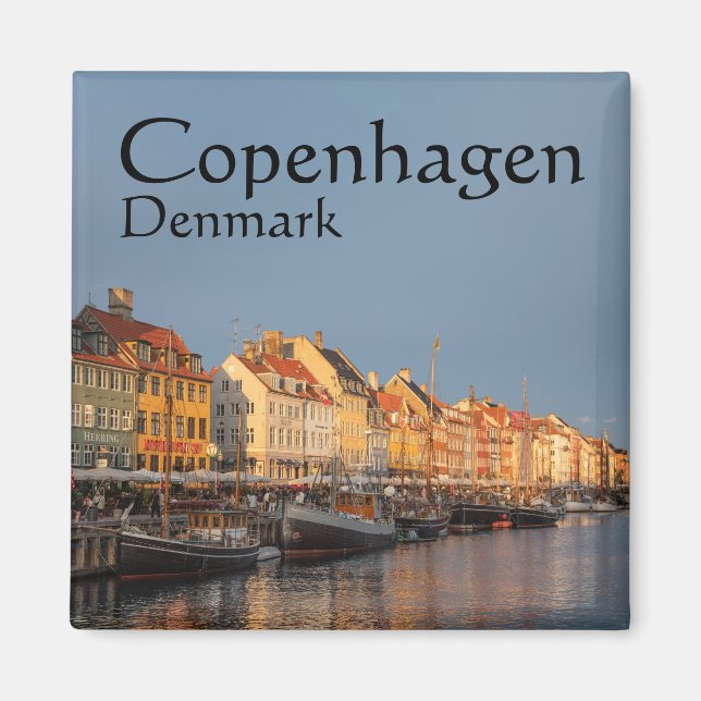Kopenhagen Dänemark Magnet (Vorne)