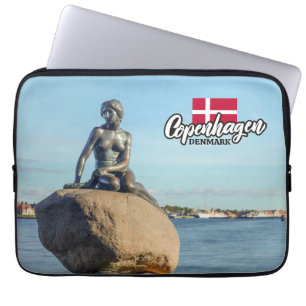 Kopenhagen Dänemark Mermaid Laptopschutzhülle