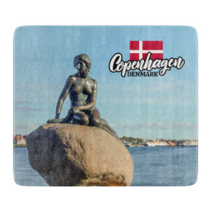Kopenhagen Dänemark Mermaid Schneidebrett