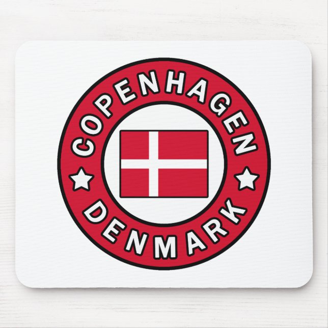 Kopenhagen Dänemark Mousepad (Vorne)