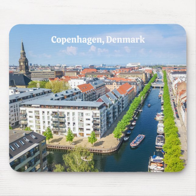 Kopenhagen Dänemark Mousepad (Vorne)
