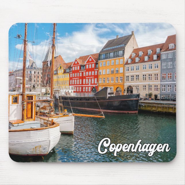 Kopenhagen, Dänemark Mousepad (Vorne)