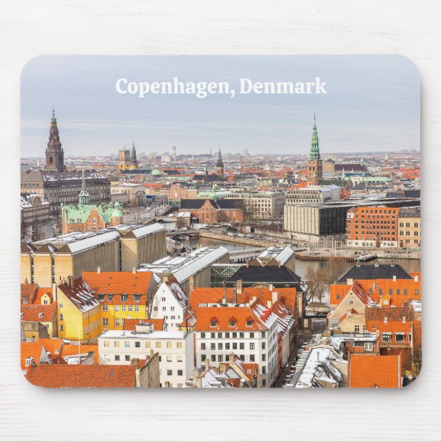 Kopenhagen Dänemark Mousepad (Vorne)