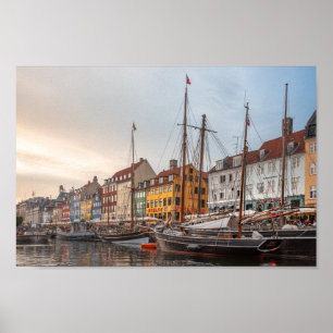 Kopenhagen Dänemark Poster