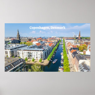 Kopenhagen Dänemark Poster