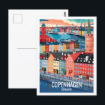 Kopenhagen, Dänemark Postkarte<br><div class="desc">Kopenhagen,  Dänemark</div>