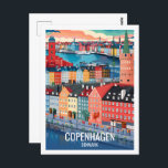Kopenhagen, Dänemark Postkarte<br><div class="desc">Kopenhagen,  Dänemark</div>