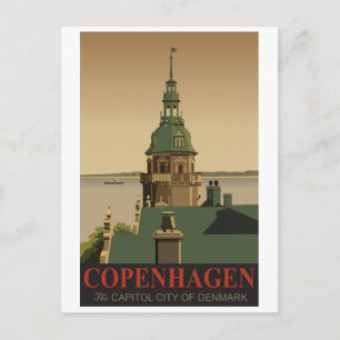 Kopenhagen, Dänemark Postkarte