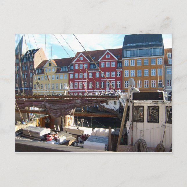 Kopenhagen, Dänemark Postkarte (Vorderseite)