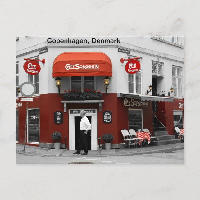 Kopenhagen, Dänemark Postkarte (Vorderseite)