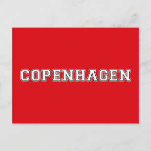 Kopenhagen Dänemark Postkarte