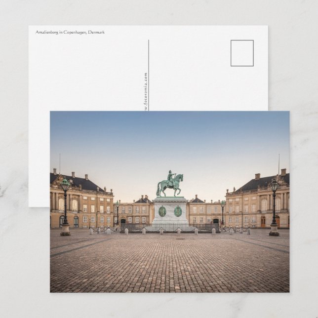 Kopenhagen Dänemark Postkarte (Vorne/Hinten)