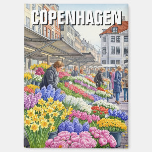 Kopenhagen Dänemark Reise Magnet