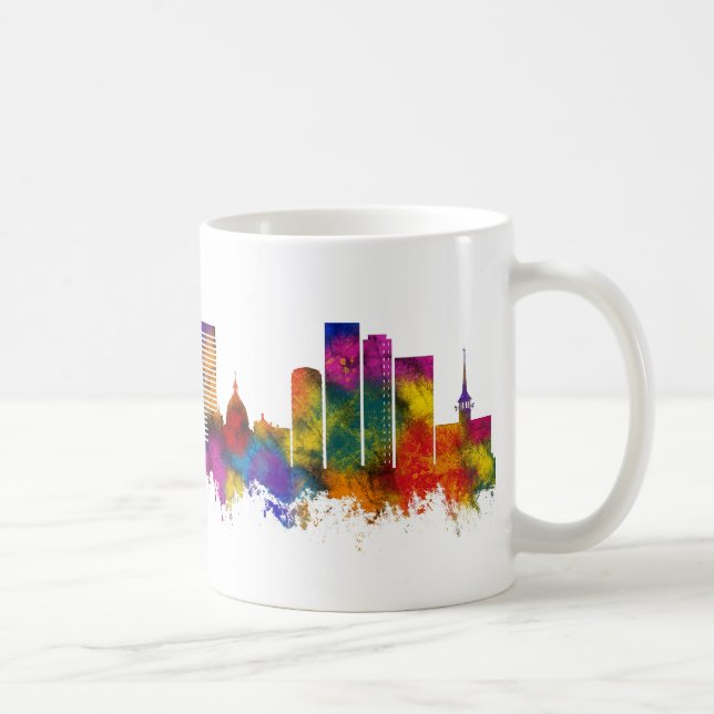 Kopenhagen Dänemark Skyline Kaffeetasse (Rechts)