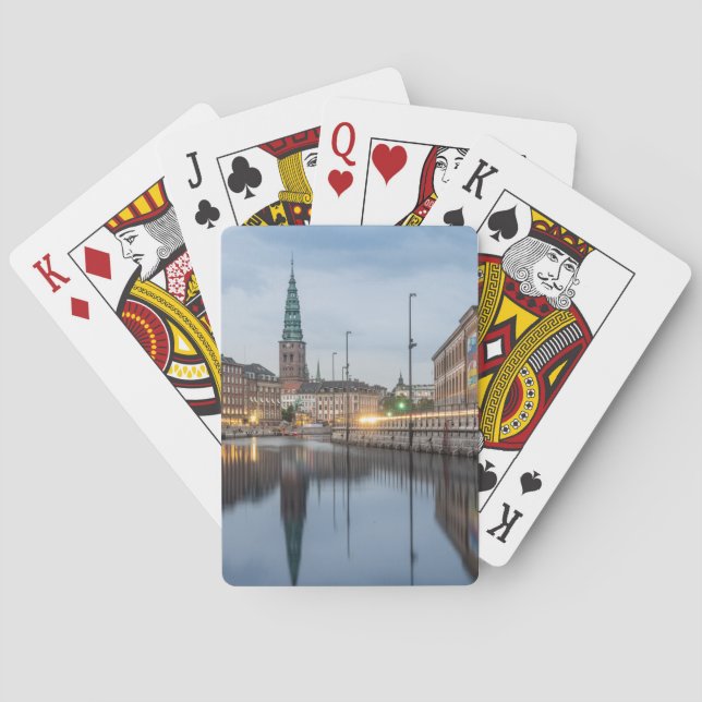 Kopenhagen Dänemark Spielkarten (Rückseite)