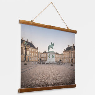 Kopenhagen Dänemark Wandteppich Mit Holzrahmen