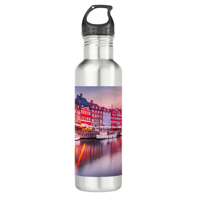 Kopenhagen Edelstahlflasche (Vorderseite)