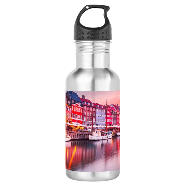 Kopenhagen Edelstahlflasche (Vorderseite)