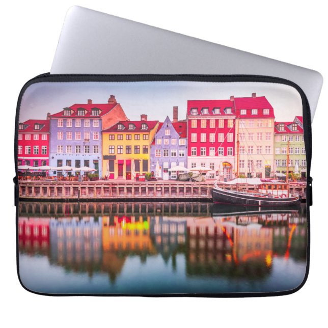 Kopenhagen Laptopschutzhülle (Vorderseite)