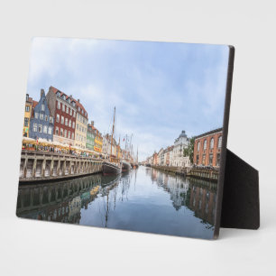 Kopenhagen Nyhavn Fotoplatte