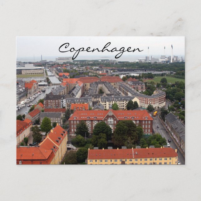 Kopenhagen Postkarte (Vorderseite)