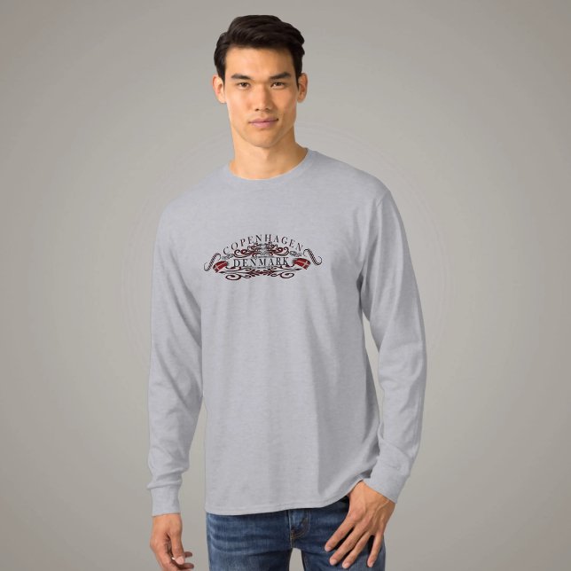 Kopenhagen Pride Mens Long Sleeve T-Shirt (Von Creator hochgeladen)