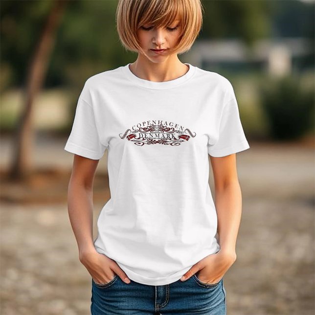 Kopenhagen ruft Frauen auf Tri-Blend Shirt (Von Creator hochgeladen)