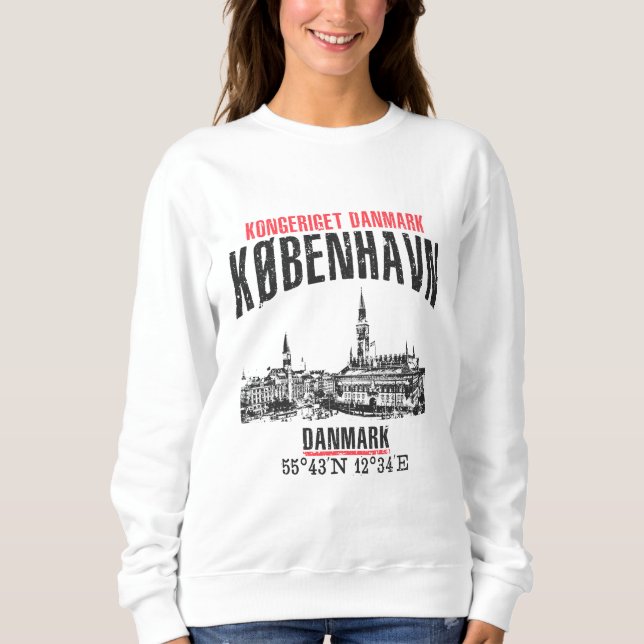 Kopenhagen Sweatshirt (Vorderseite)