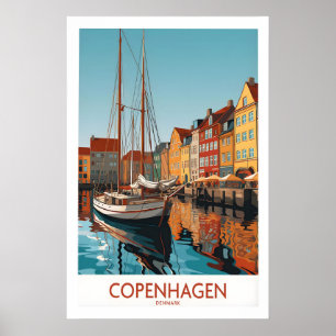 Kopenhagener Wandkunst 1 Poster