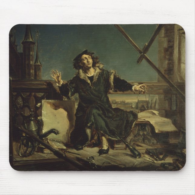 Kopernikus im Turm bei Frombork Mousepad (Vorne)
