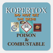 KOPERTOX ETIKETT FÜR DIE FLASCHE