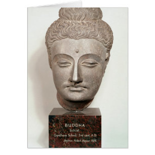 Kopf aus einer Buddha-Statue
